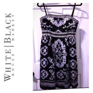 White House Black Market silk dress-SZ 6